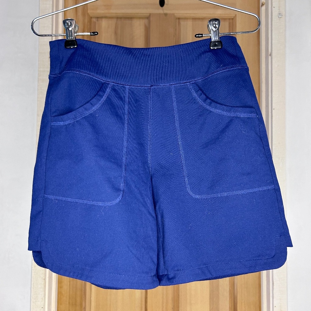 Lands End Bike/Hike Navy Shorts